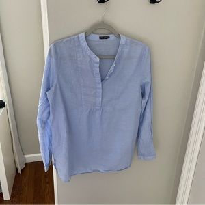 J. Mclaughlin blue blouse, Small